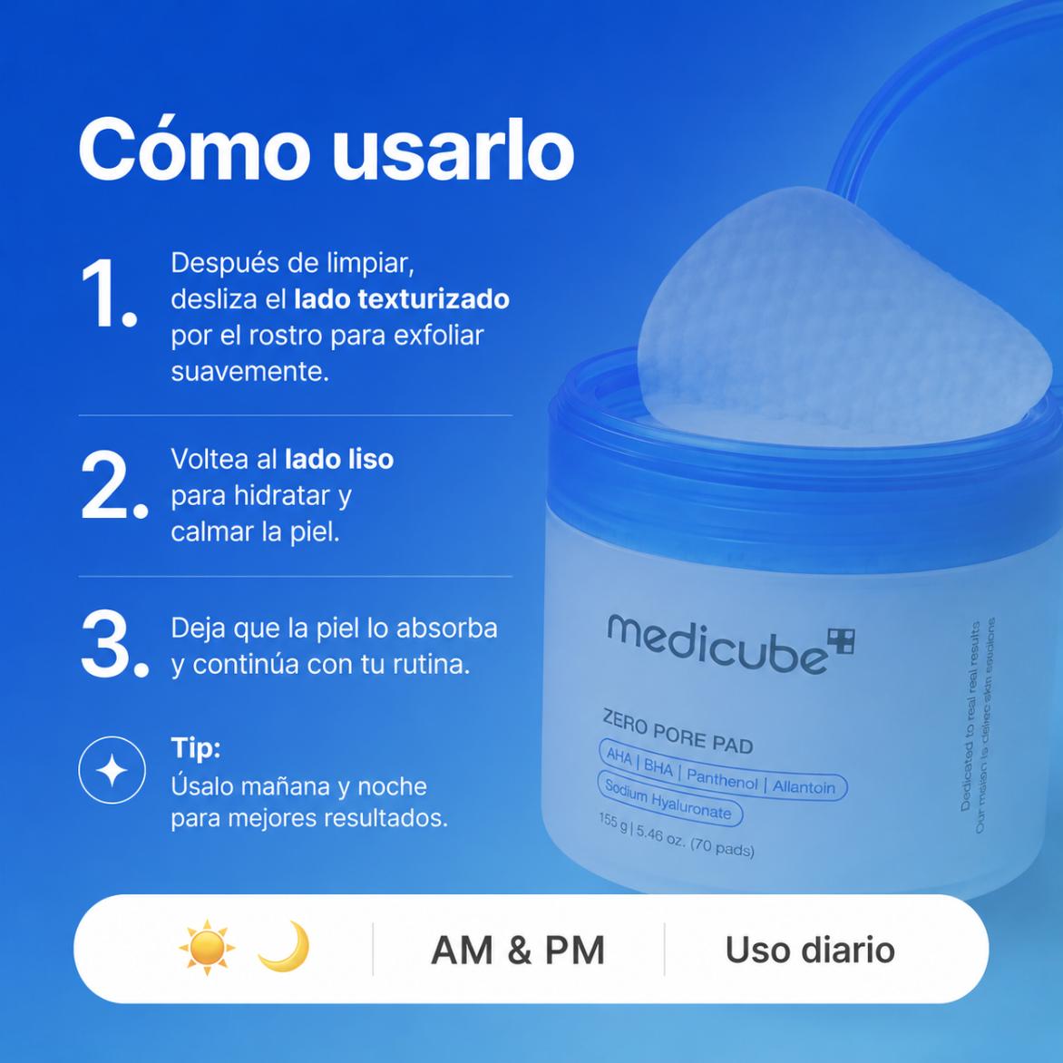 Orginal Zero Pore Pads 2.0 - Medicube
