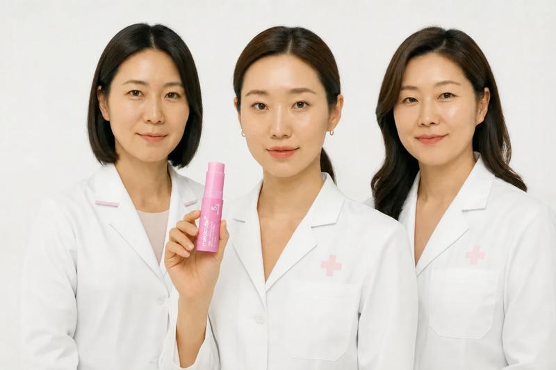Científicas de Medicube en laboratorio coreano